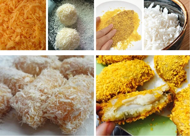 Industrial Panko Bread Crumbs Maker Machine
